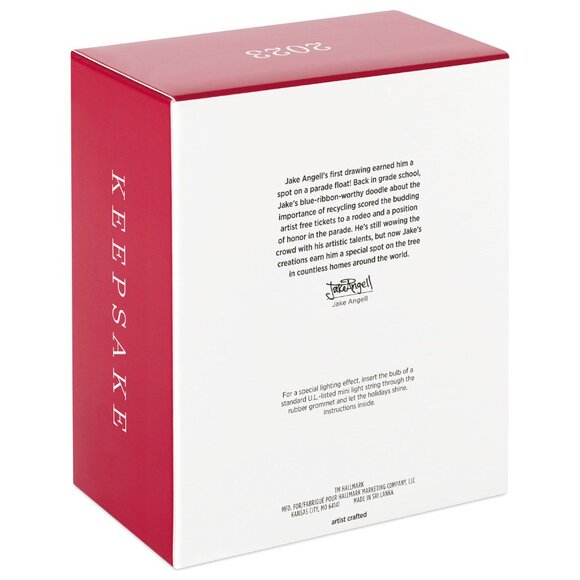 New! Star Trek Hand of Apollo Hallmark Keepsake Ornament Starship USS Enterprise - Picture 2 of 5